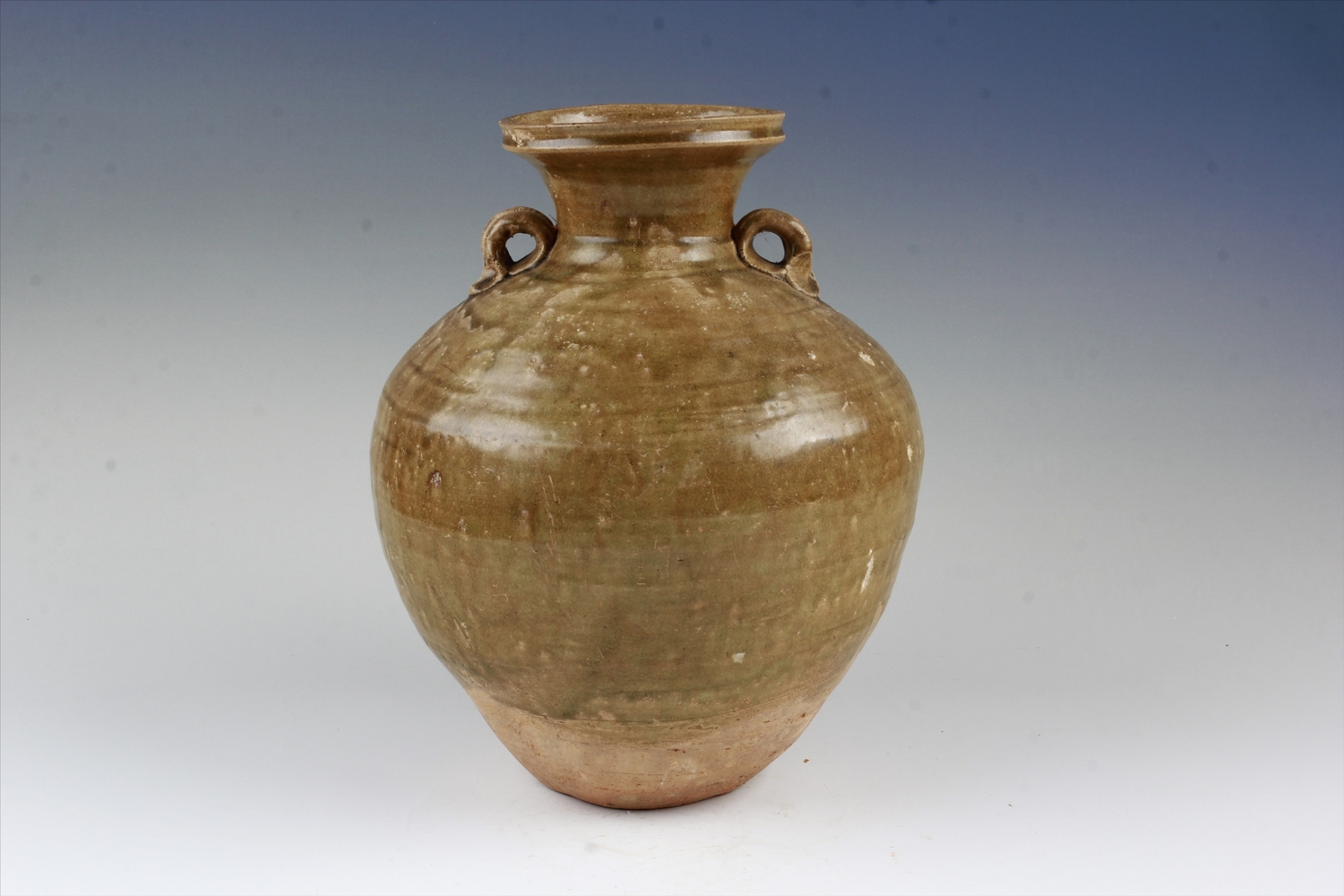唐青釉青釉盤口壺 201303.jpg
